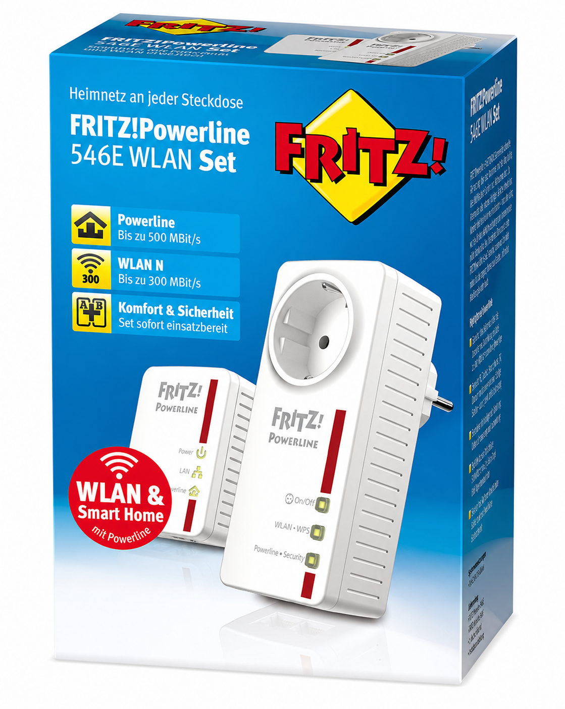 FRITZ!Powerline 546E/510E WLAN Set