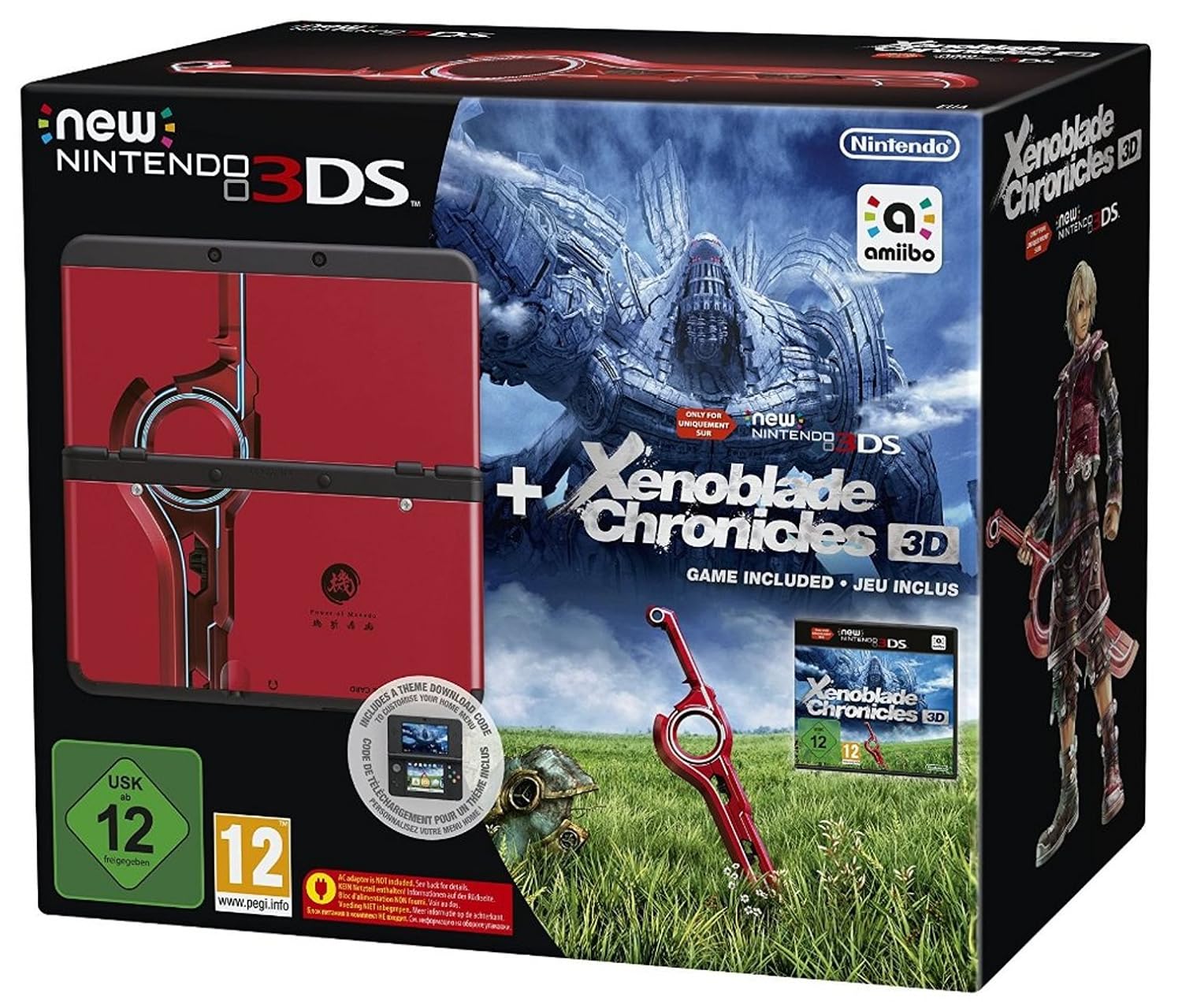 New Nintendo 3DS Konsole - Xenoblade 3D