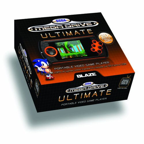 SEGA Ultimate LCD + 20 Spiele inkl. Sonic + SD-Kartenslot