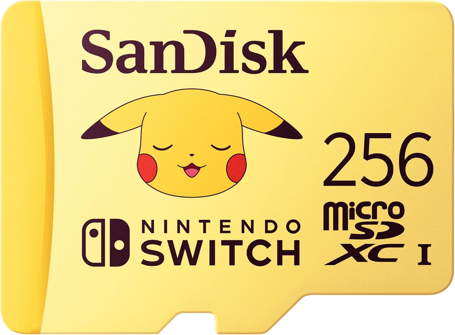 SanDisk microSD Card (256GB) Pikachu Design