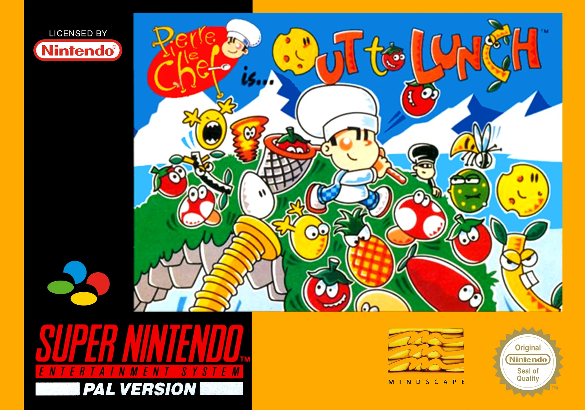 Out to Lunch - Pierre Chef - [SNES]