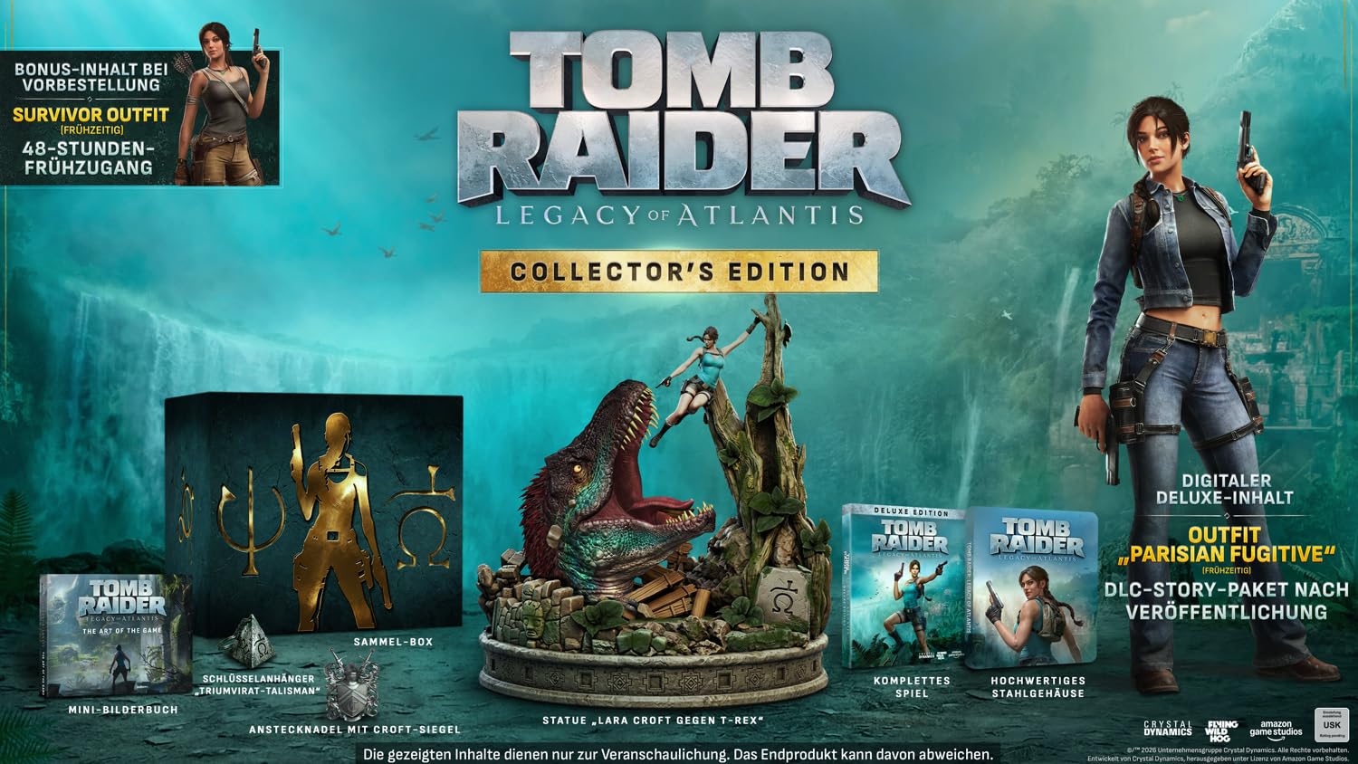 Tomb Raider - Legacy of Atlantis Collectorss Edition - [PS5]