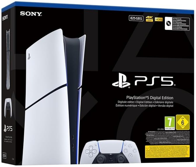 PS5 Konsole Slim - 825GB - (Digital Edition)