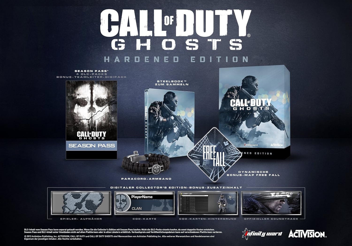 Call of Duty - Ghosts - Hardened Edition - [PS3]