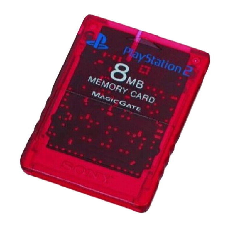PS2 Memory Card 8MB - Transparent Rot