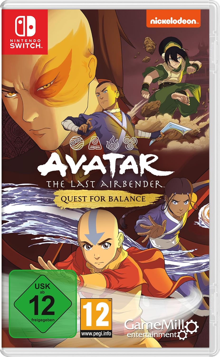 Avatar - The Last Airbender Quest for Balance - [Nintendo Switch]