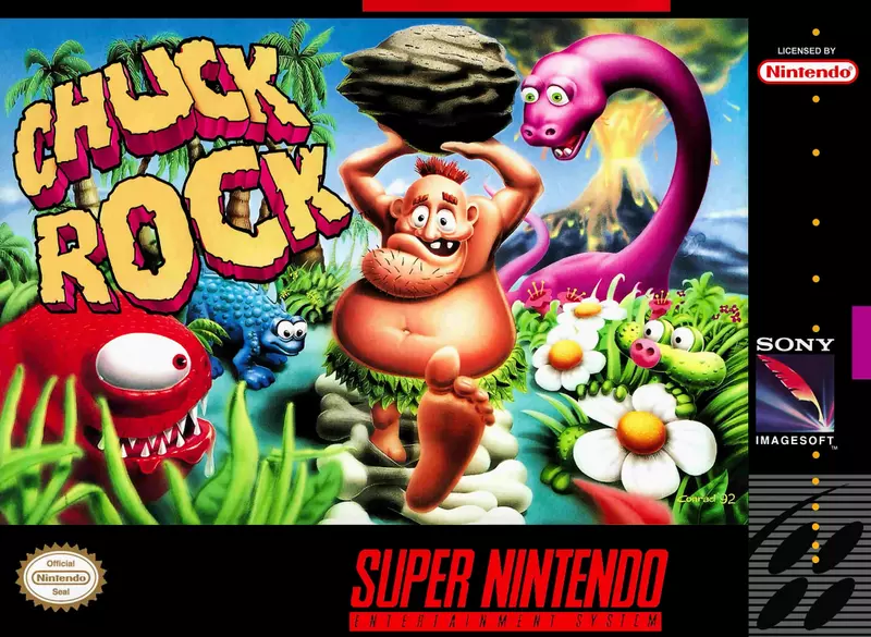 Chuck Rock - [SNES]