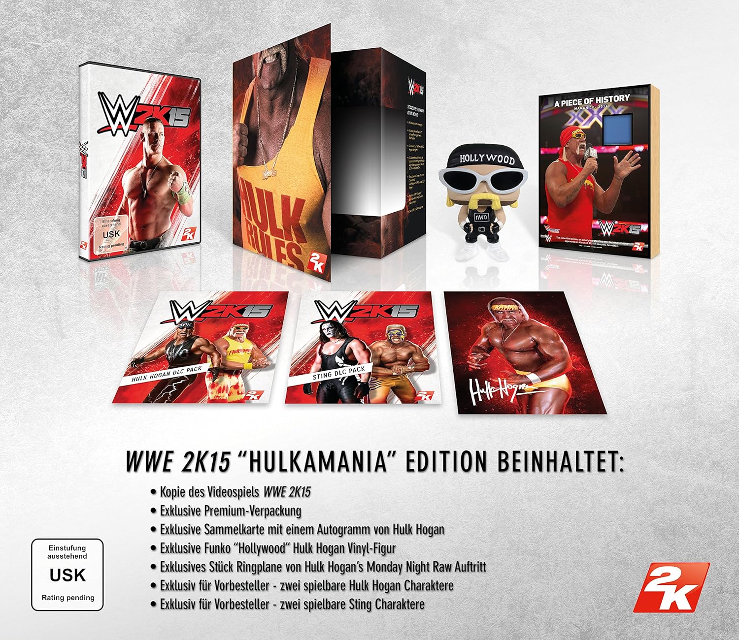 WWE 2K15 - Hulkamania Edition - [PS4]