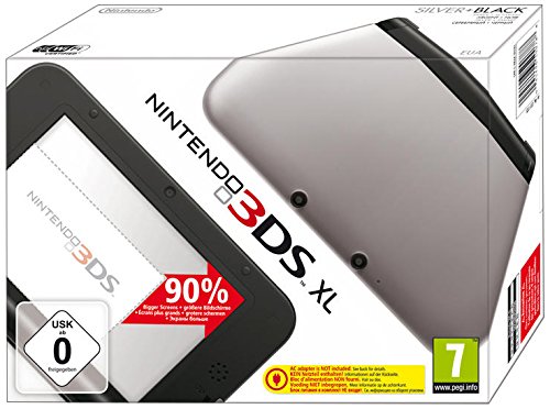 Nintendo 3DS XL Konsole - Silber/Schwarz