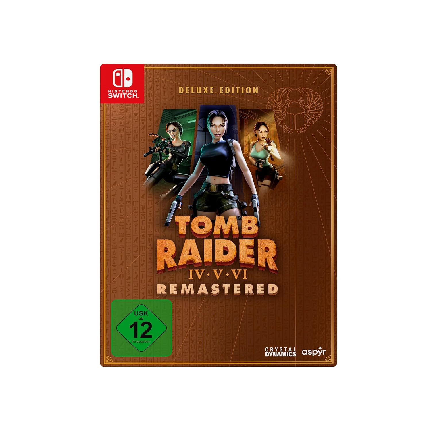 Tomb Raider IV-IV Remastered Starring Lara Croft Deluxe Edition - [Nintendo Switch]
