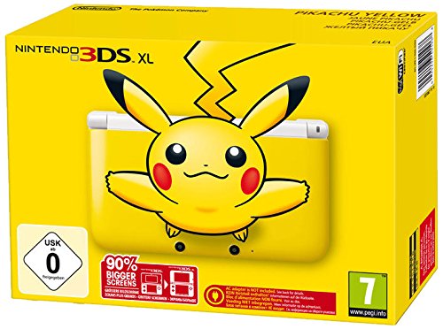 Nintendo 3DS XL Konsole - Limitierte Pikachu Edition - Gelb