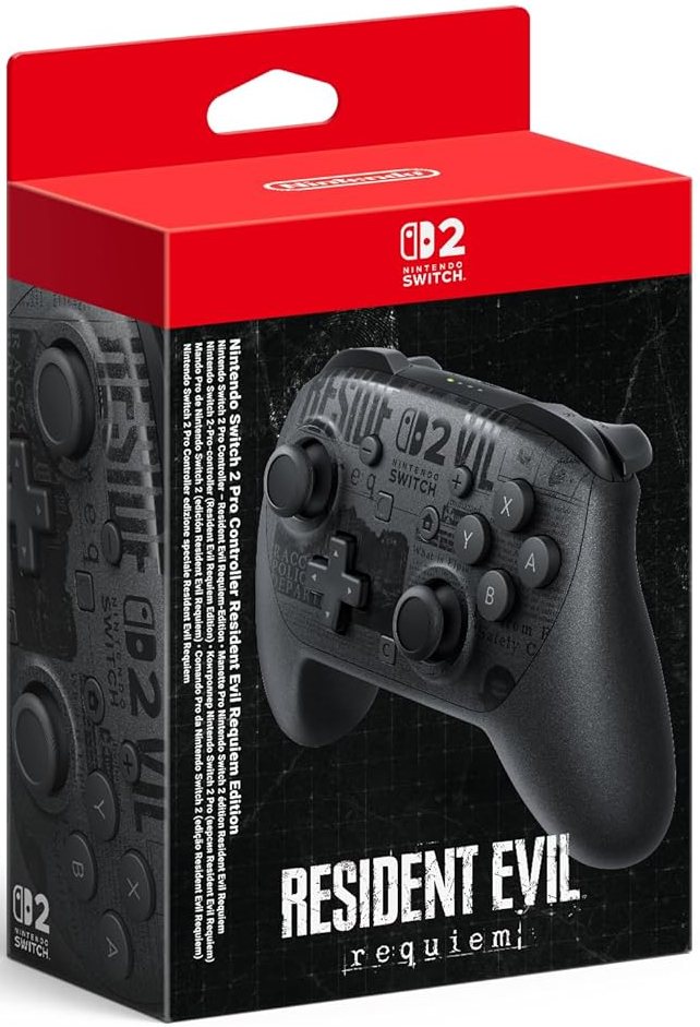 Nintendo Switch 2 Pro Controller - Resident Evil Requiem Edition