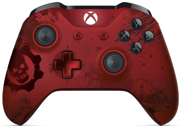 Xbox One Wireless Controller - Gears of War 4 - Crimson Omen