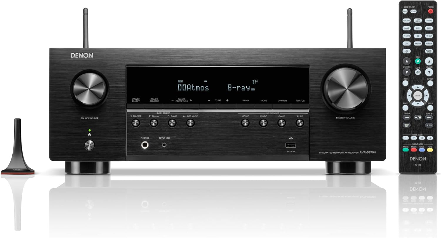 Denon AVR-S970H AV-Receiver - Schwarz