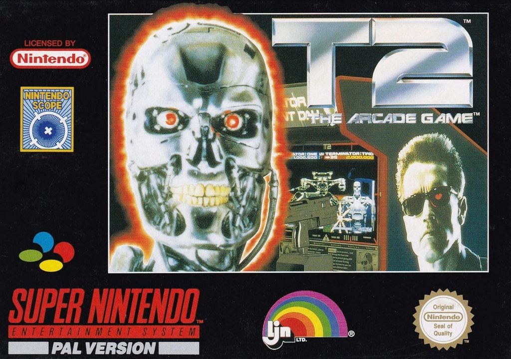 T2 Terminator 2 The Arcade Game - [SNES]