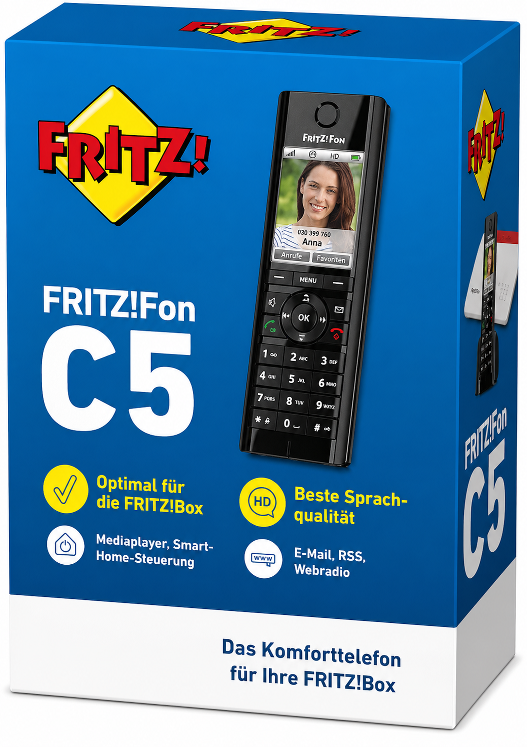 FRITZ!Fon C5 - Schwarz