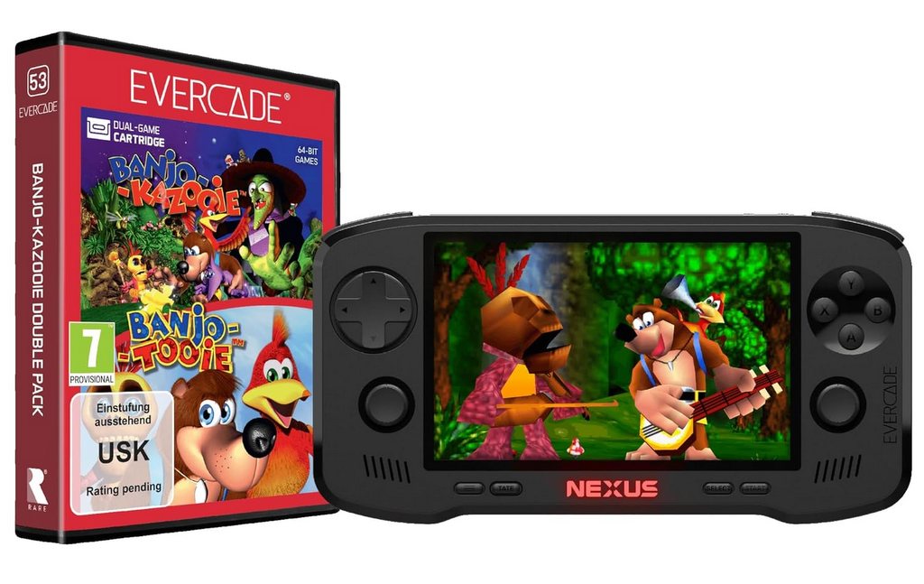 Blaze Evercade Nexus & Banjo Kazooie Double Pack