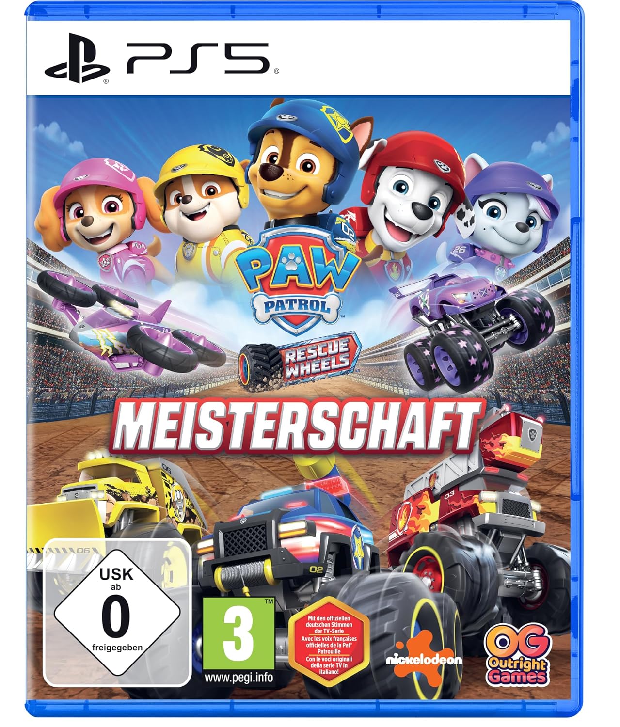 PAW Patrol Rescue Wheels: Meisterschaft - [PS5]