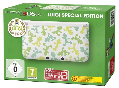 Nintendo 3DS XL Konsole - Luigi Special Edition - Grün
