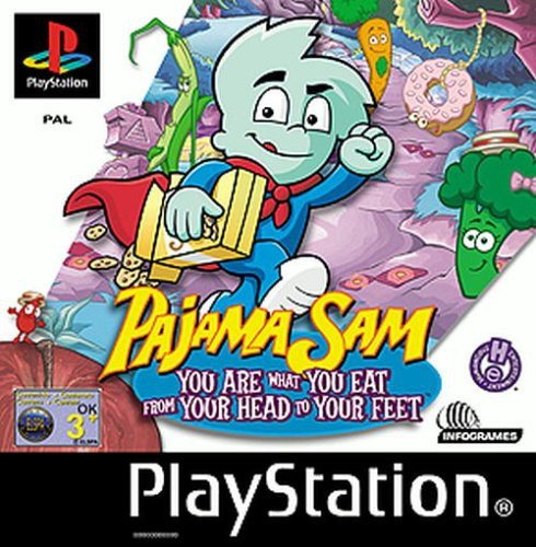 Pyjama Sam - Süßigkeiten kriegen Saures - [PS1]