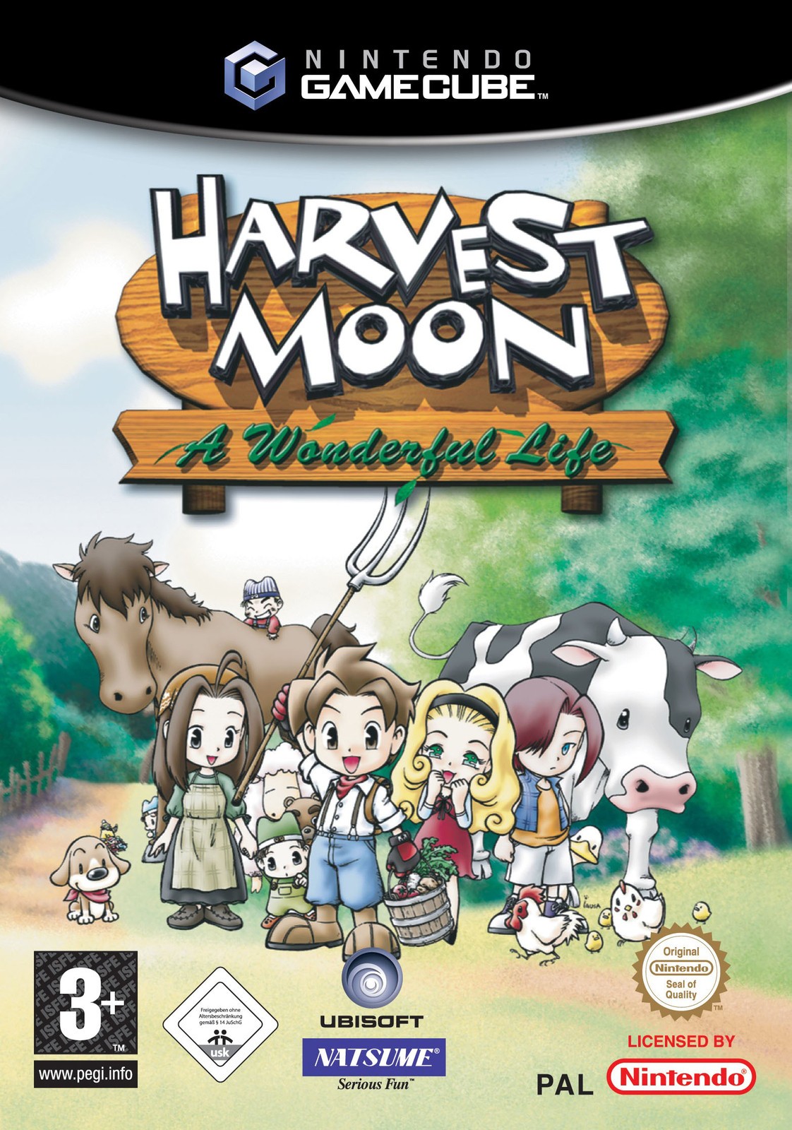 Harvest Moon - A Wonderful Life - [GameCube]