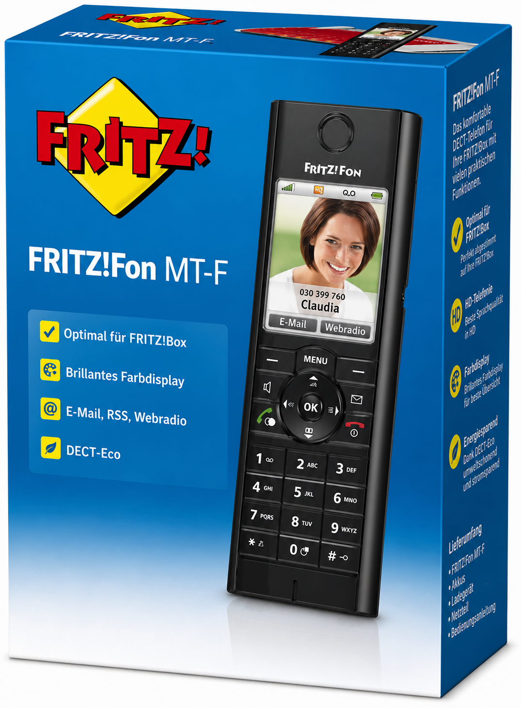 FRITZ!Fon MT-F - Schwarz