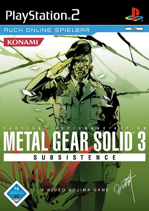 Metal Gear Solid 3 - Subsistence - [PS2]