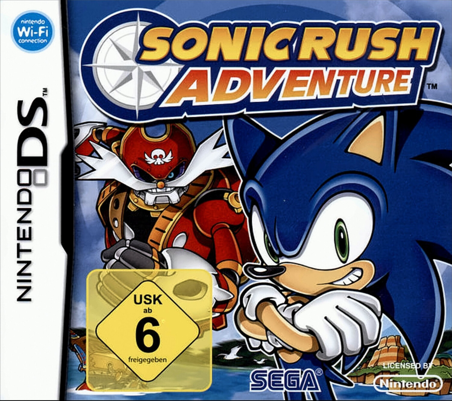 Sonic Rush Adventure - [DS]
