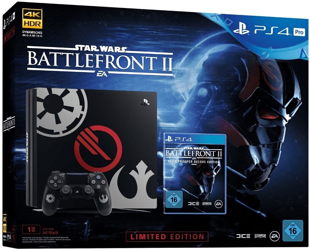 PS4 Pro Konsole 1TB - Elite Trooper Deluxe Limited Edition