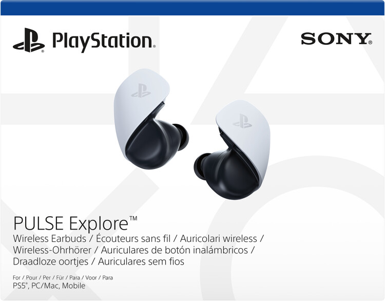Sony PS5 PULSE Explore Wireless-Ohrhörer - Weiß