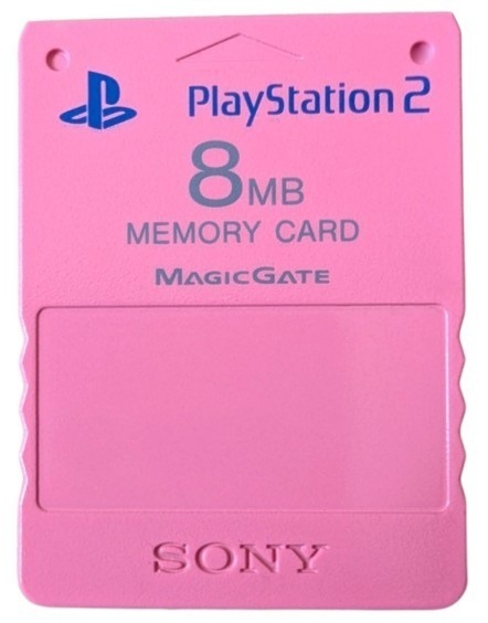 PS2 Memory Card 8MB - Pink