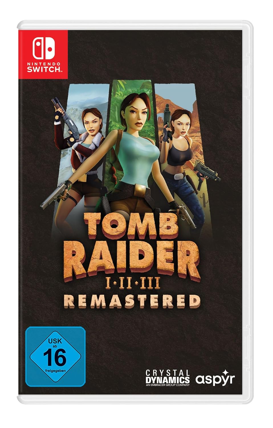 Tomb Raider 1-3 Remastered Starring Lara Croft - [Switch]