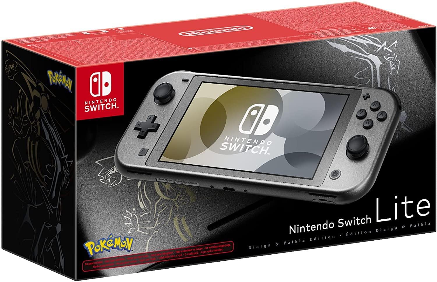 Nintendo Switch Lite Konsole - 32GB - Pokemon Dialga & Palkia Edition
