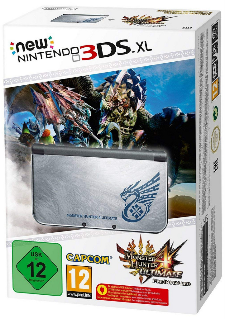 New Nintendo 3DS XL Konsole - Monster Hunter 4 Ultimate