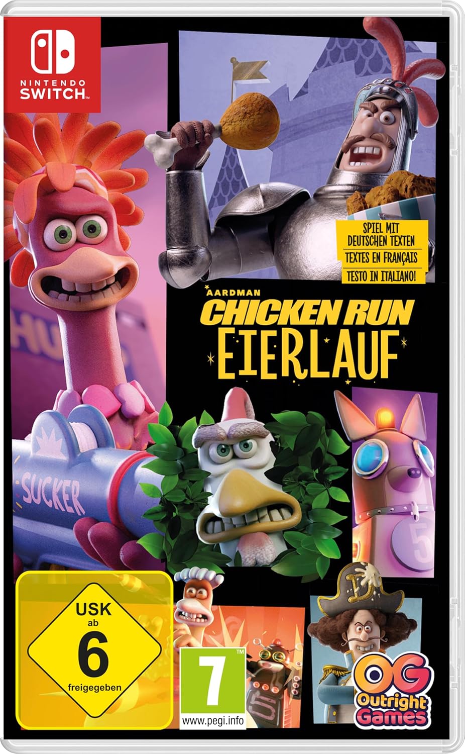 Chicken Run - Eierlauf - [Nintendo Switch]