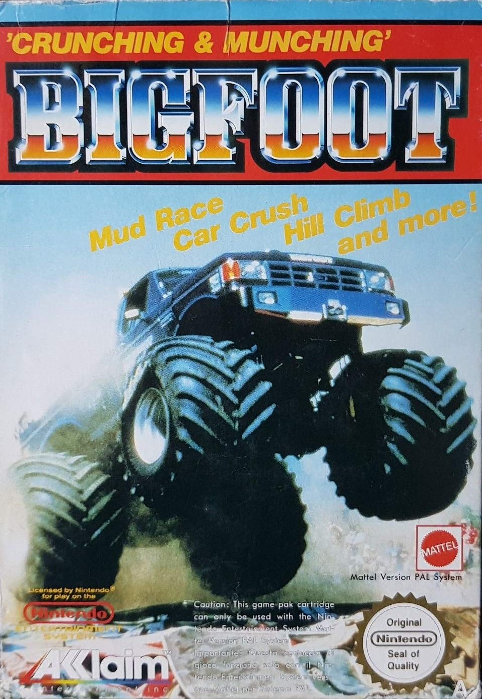 Bigfoot - [NES]