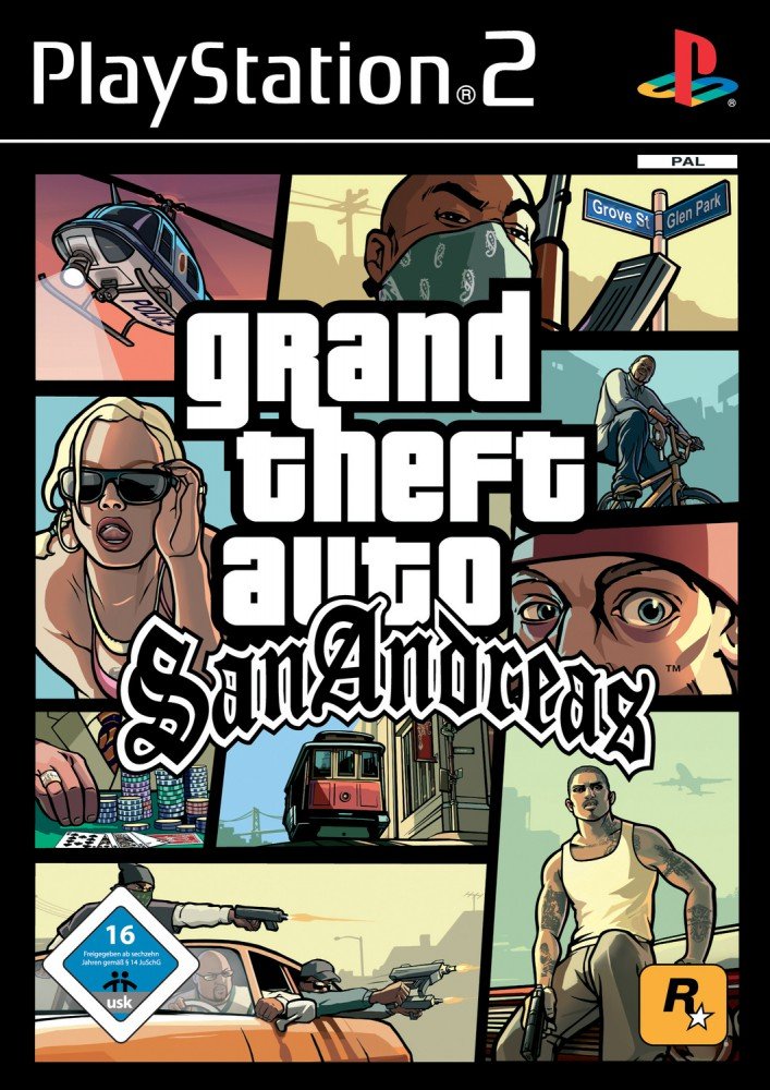 Grand Theft Auto - GTA - San Andreas - [PS2]