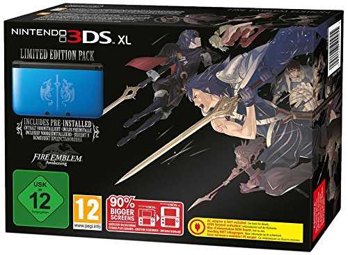 Nintendo 3DS XL Konsole - Fire Emblem Awakening - Blau