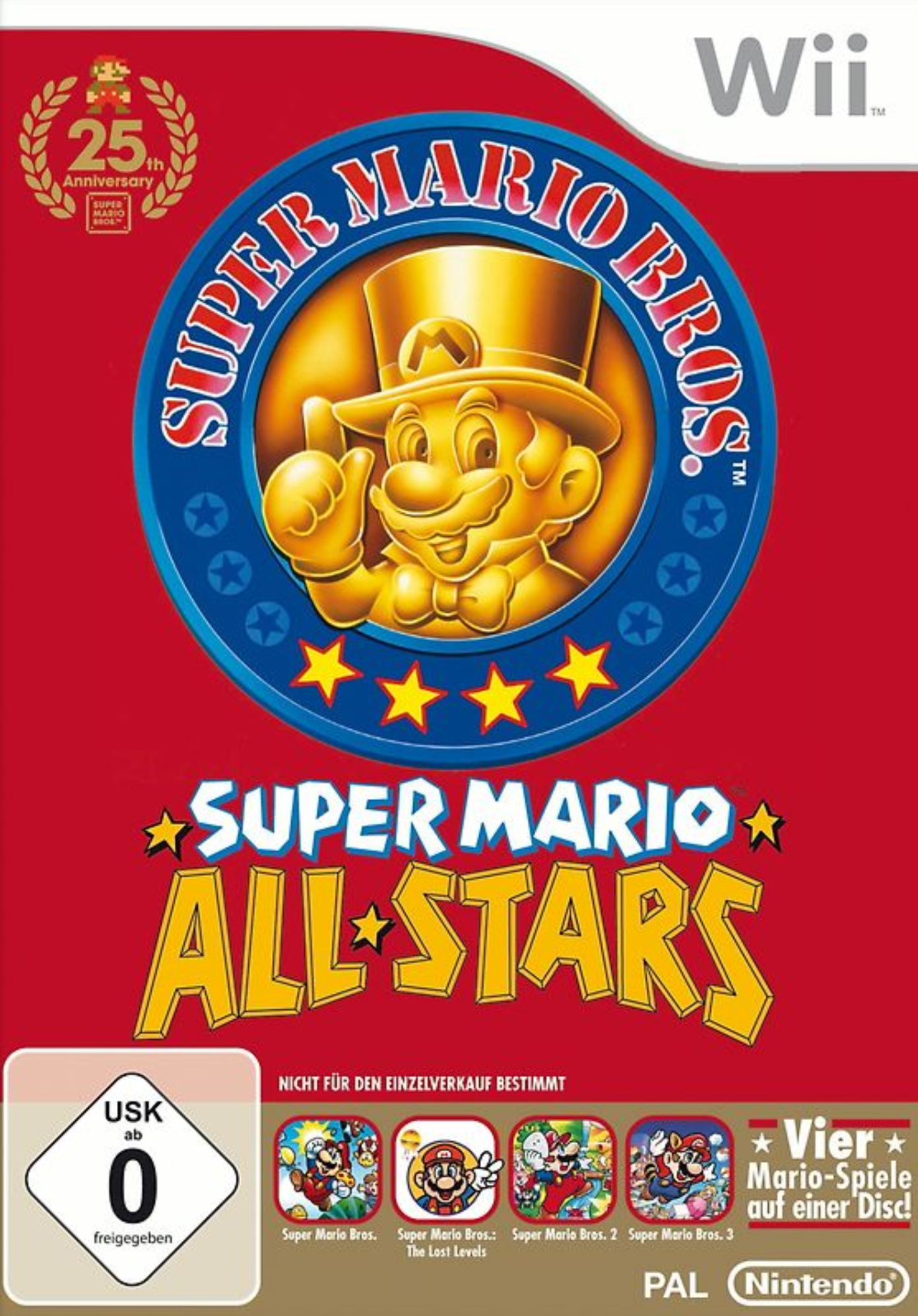 Super Mario All Stars 25th Anniversary - [Wii]