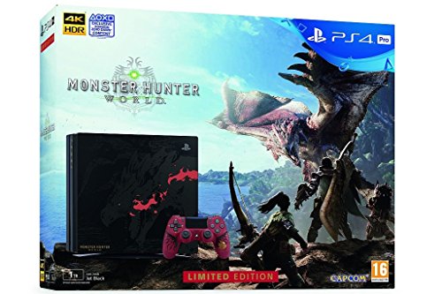 PS4 Pro Konsole 1TB - Monster Hunter World Limited Edition
