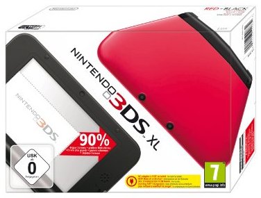 Nintendo 3DS XL Konsole - Rot/Schwarz