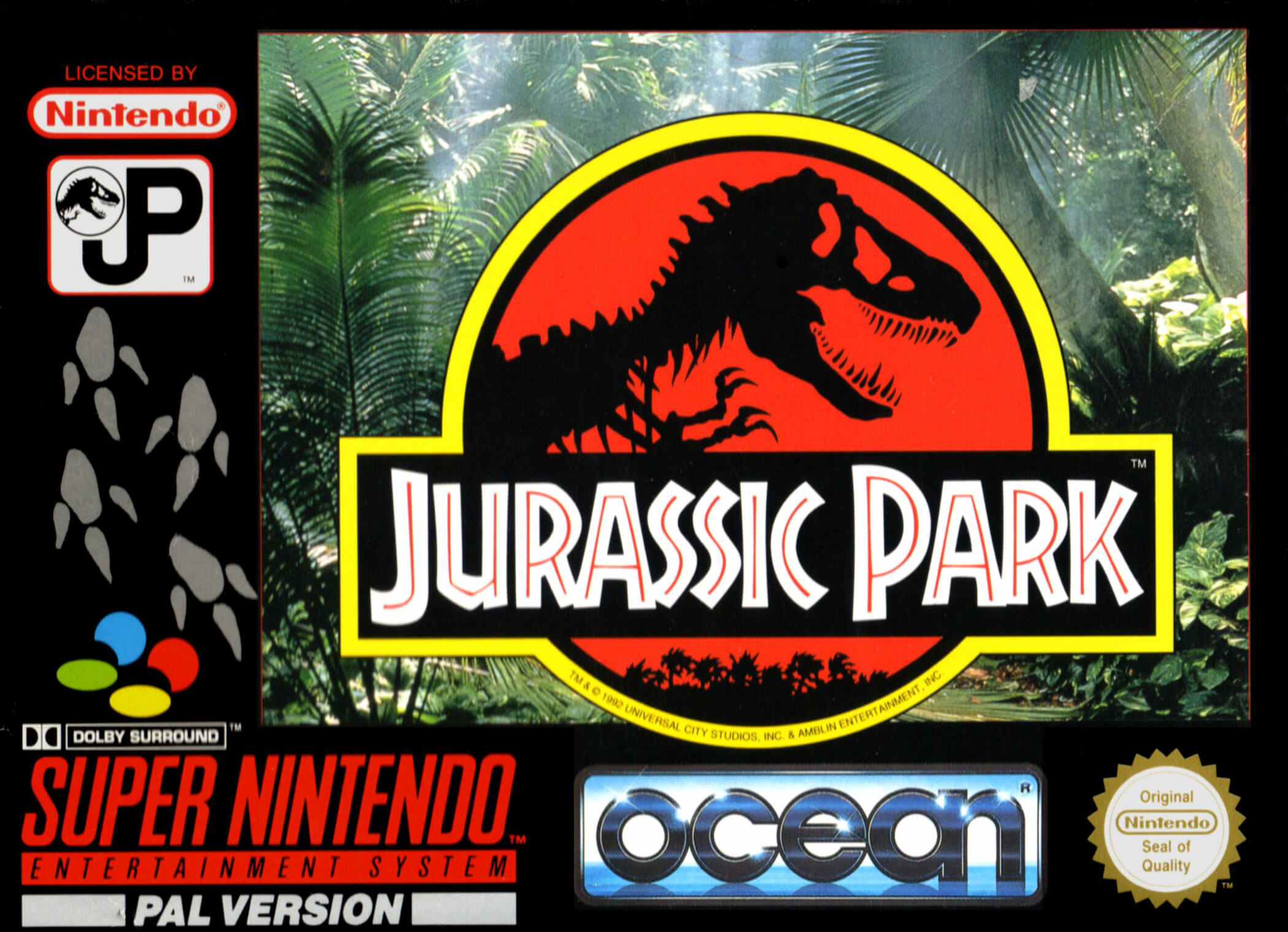 Jurassic Park - [SNES]