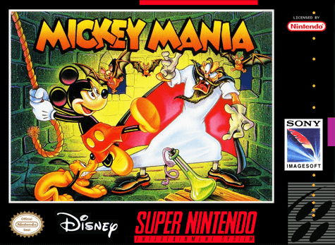 Mickey Mania - [SNES]