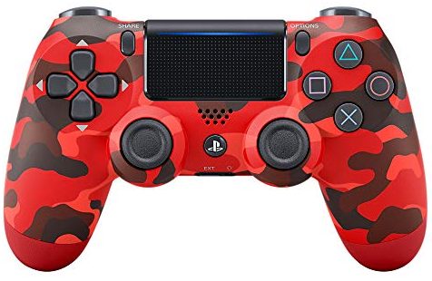 PS4 Controller - Camouflage Rot