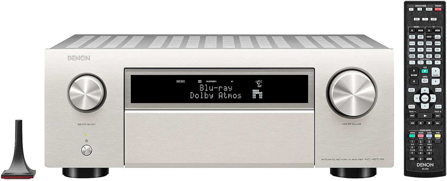 Denon AVC-X6700H AV-Receiver - Silber
