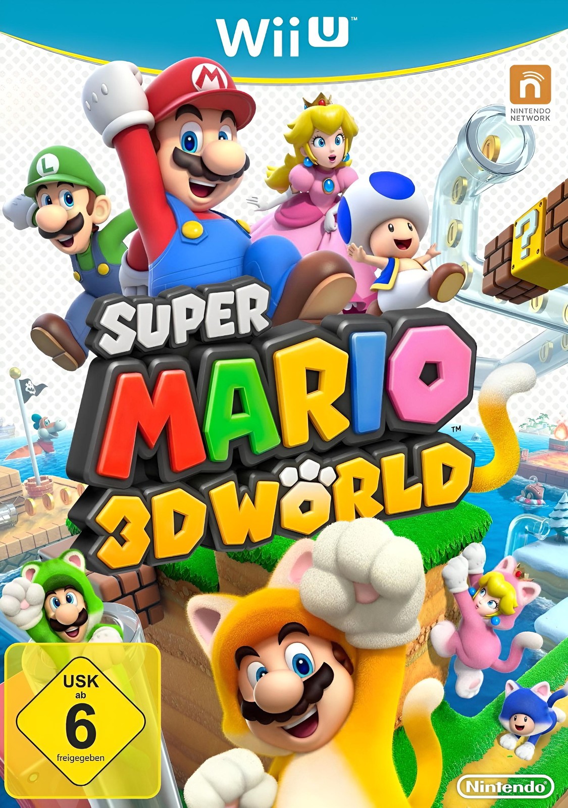 Super Mario 3D World - [Wii U]