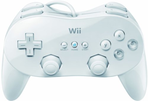 Nintendo Wii Classic Pro Controller - Weiß