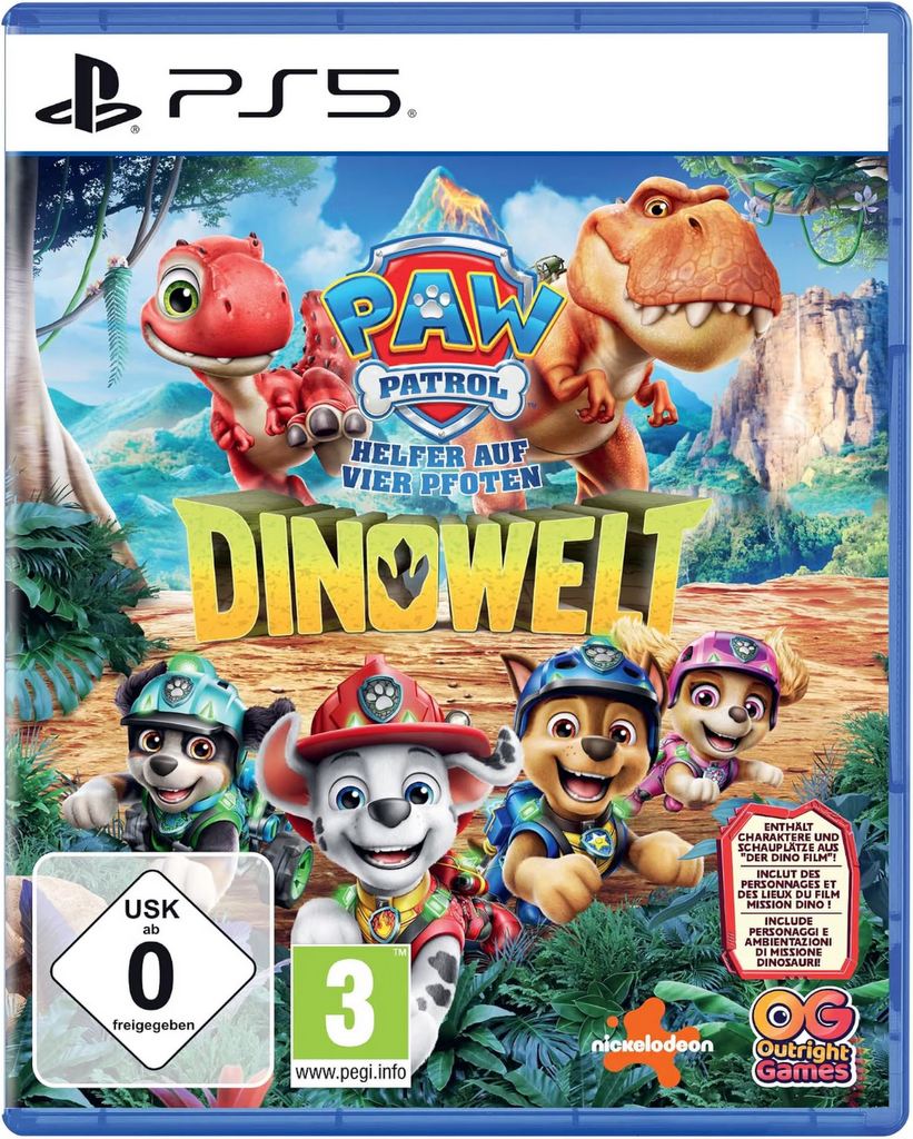 Paw Patrol - Helfer auf vier Pfoten -Dinowelt - PS5