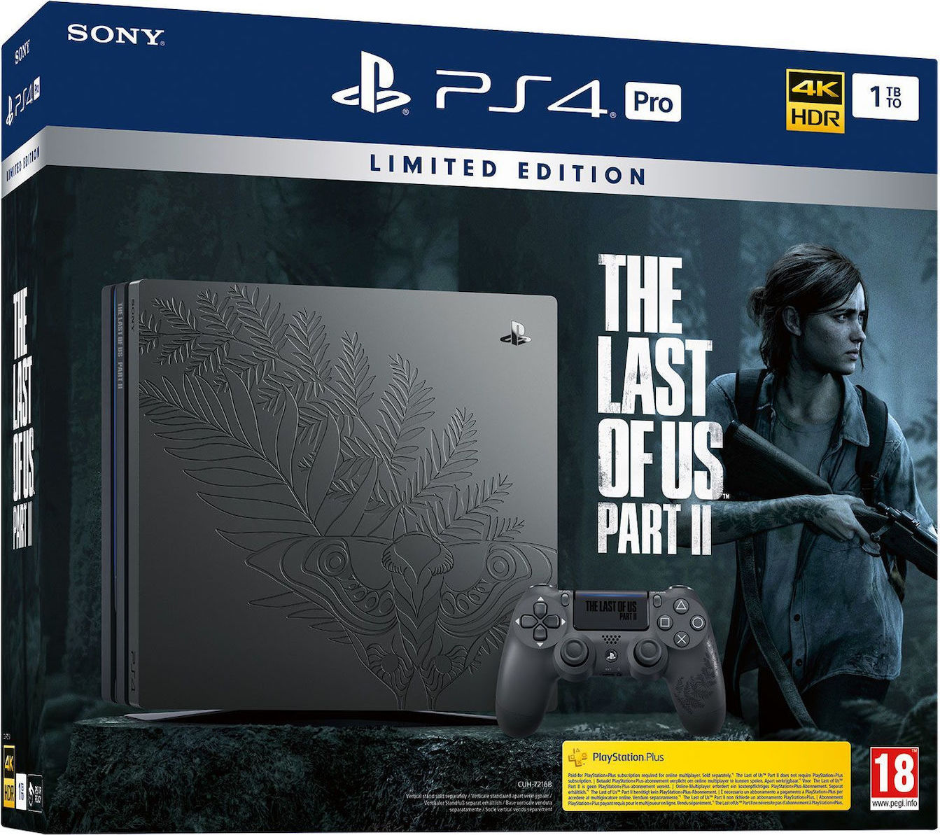 PS4 Pro Konsole 1TB - The Last Of Us 2 Limited Edition