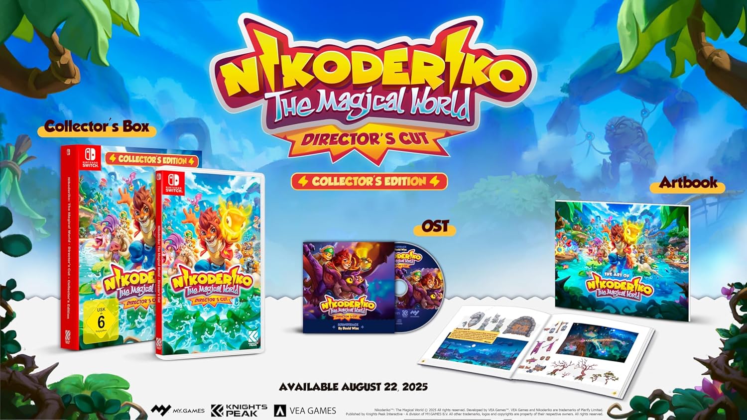 Nikoderiko: The Magical Word Directors Cut - Collectors Edition - [Switch]